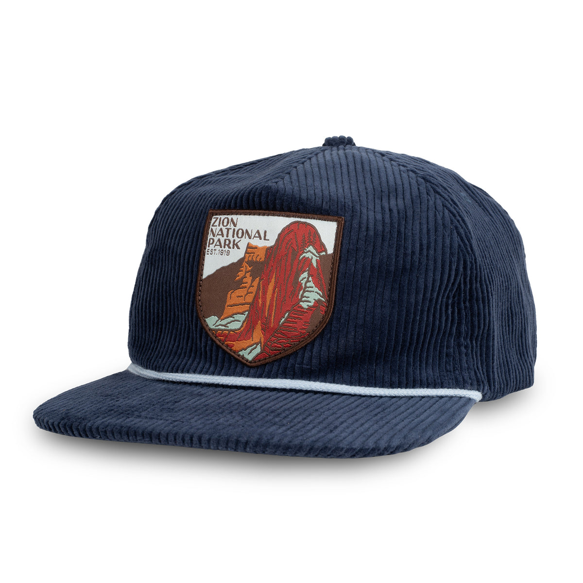 Zion National Park Hat - Navy Corduroy