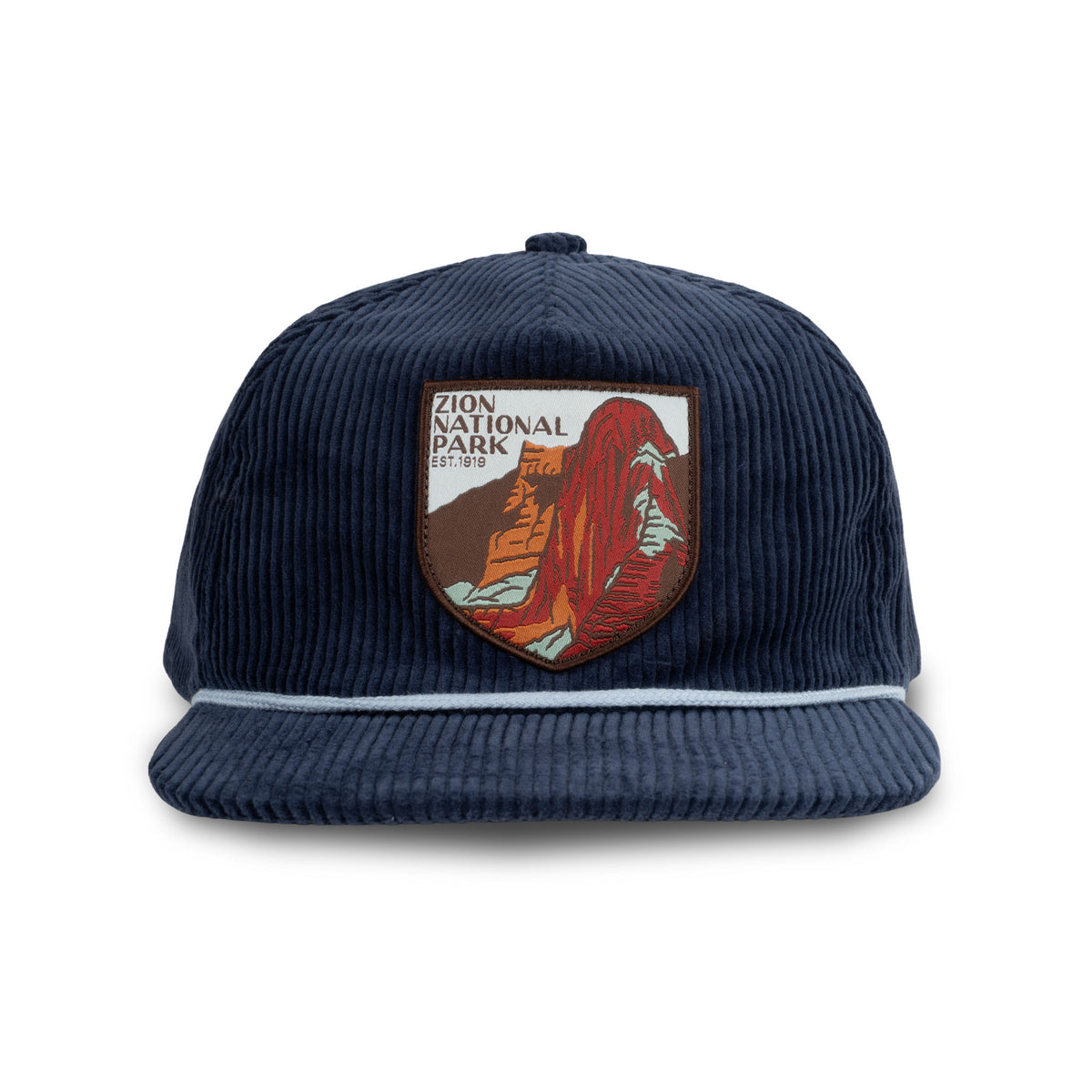 Zion National Park Hat - Navy Corduroy