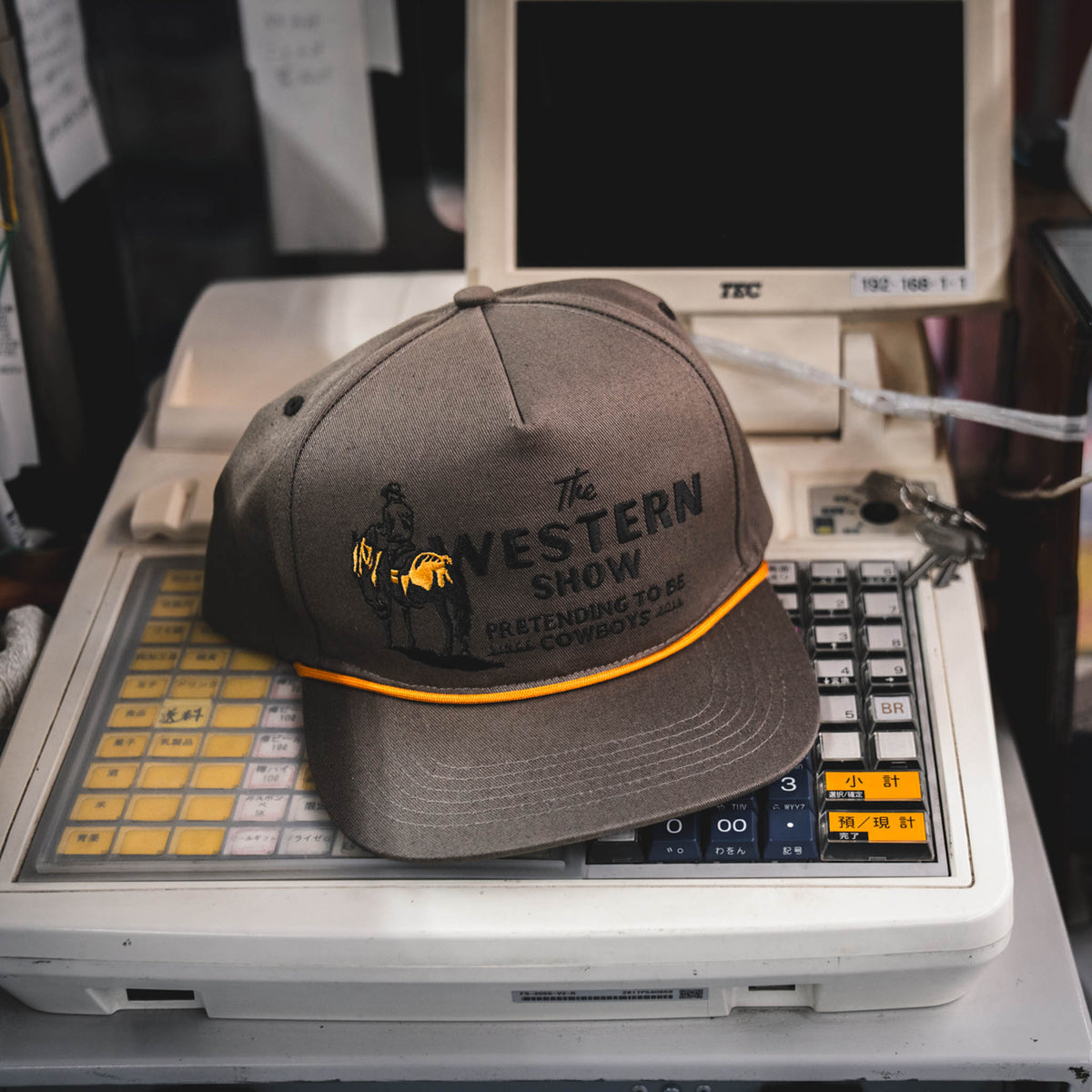 Western Show Hat - Brown