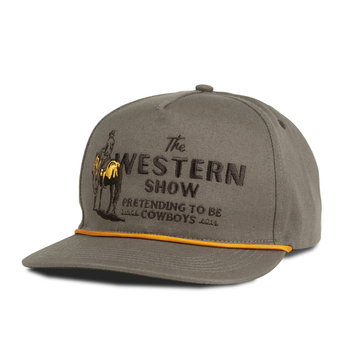 Western Show Hat - Brown