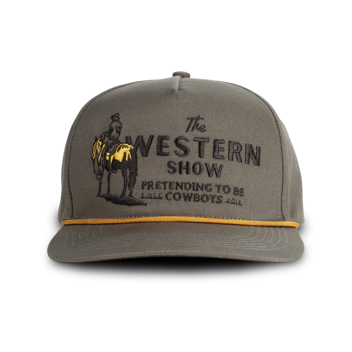 Western Show Hat - Brown