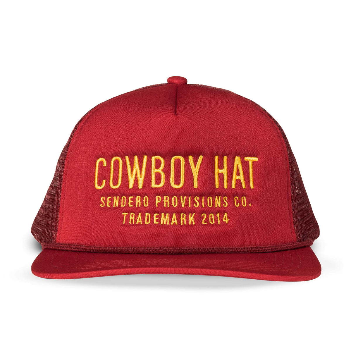Cowboy Hat - Burgundy