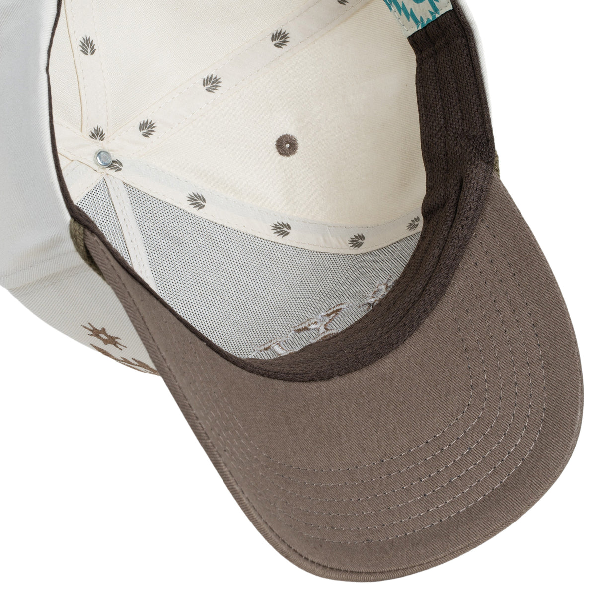 Yippee Ki Yay Hat - Cream/Brown