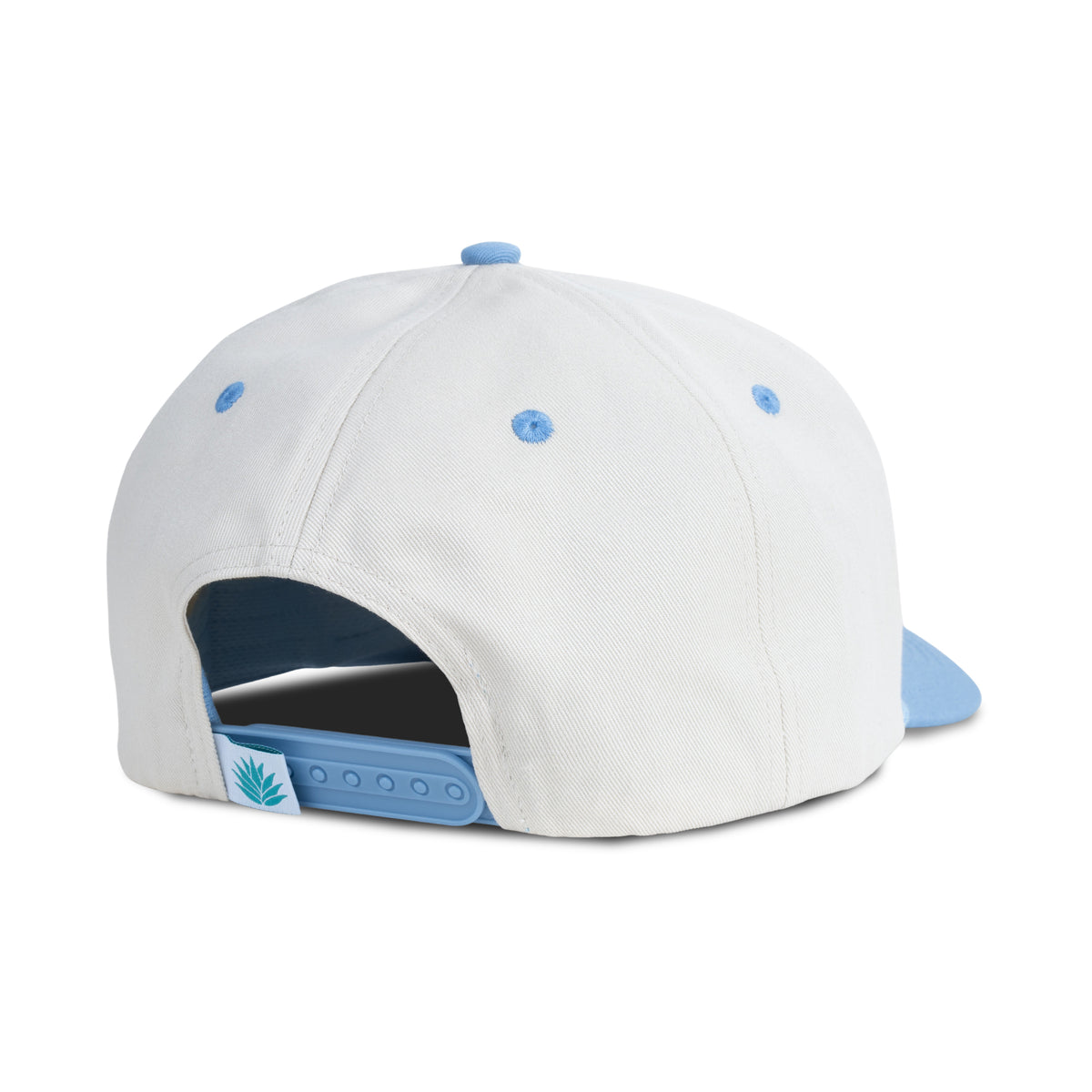 Yippee Ki Yay Hat - Cream/Light Blue