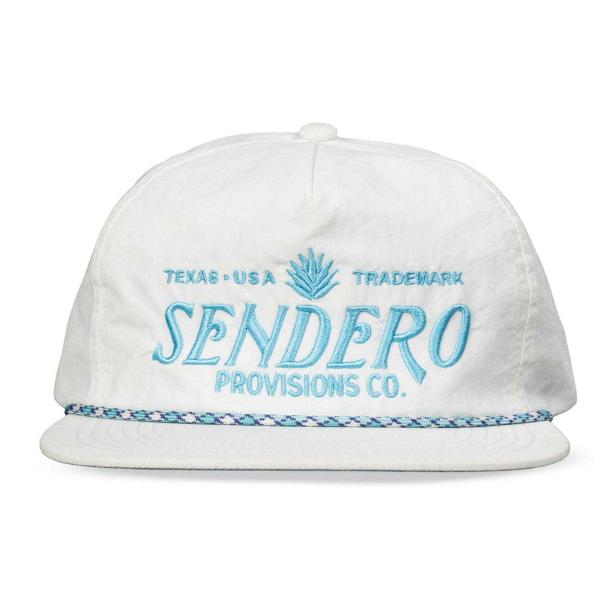 Logo Hat - White/Teal