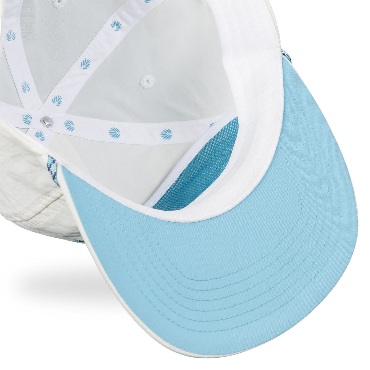 Logo Hat - White/Teal