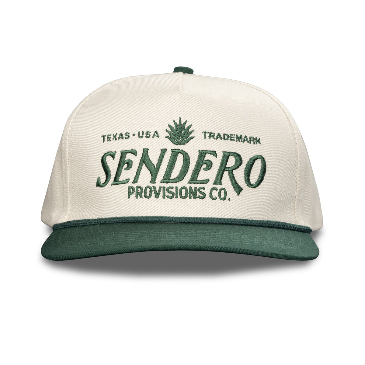 Logo Hat - Cream/Green