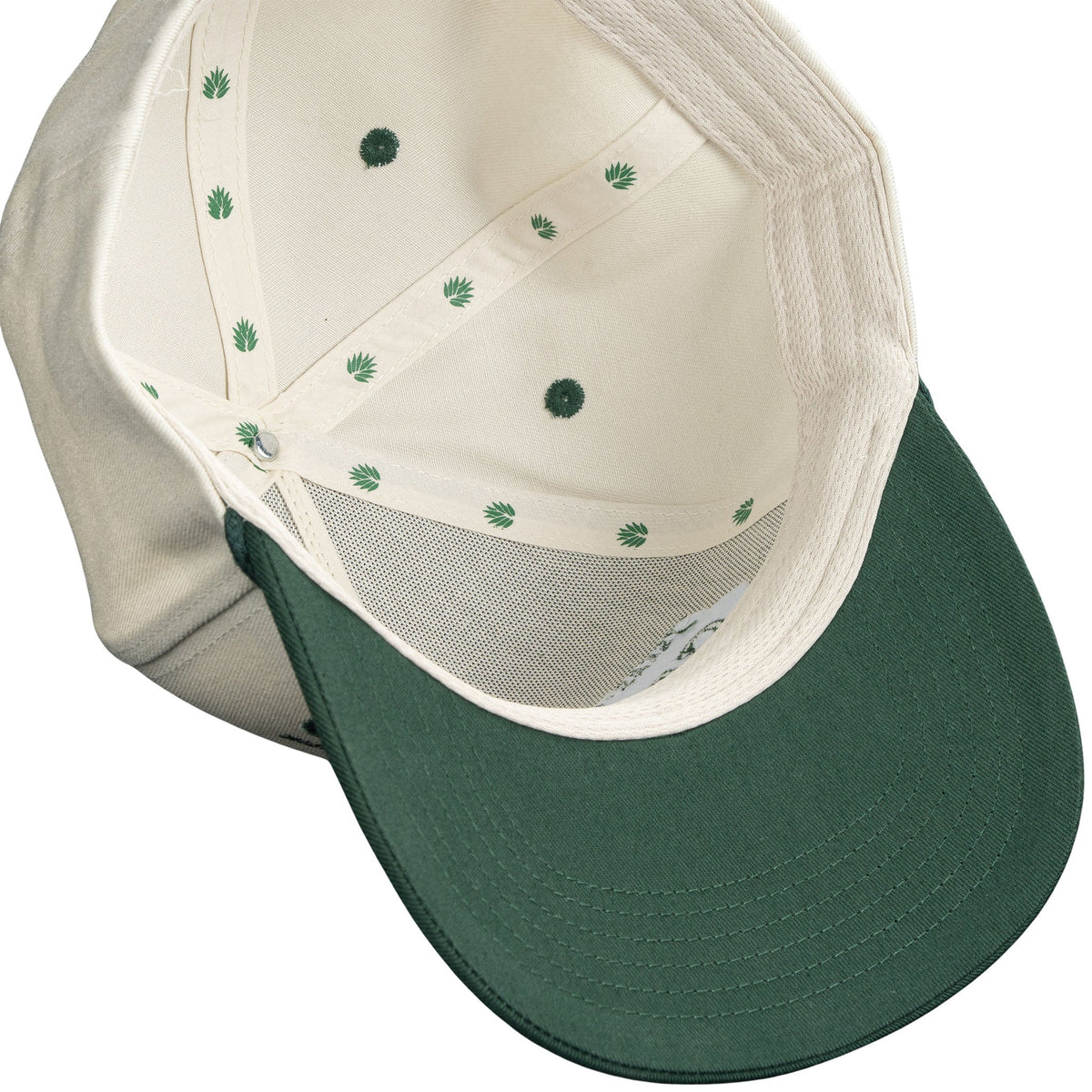 Logo Hat - Cream/Green
