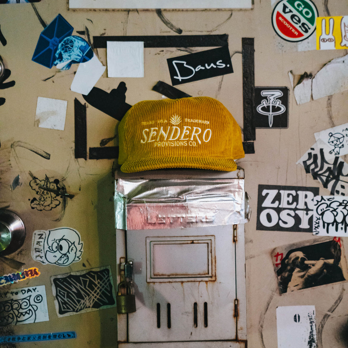 Logo Hat - Corduroy - Mustard