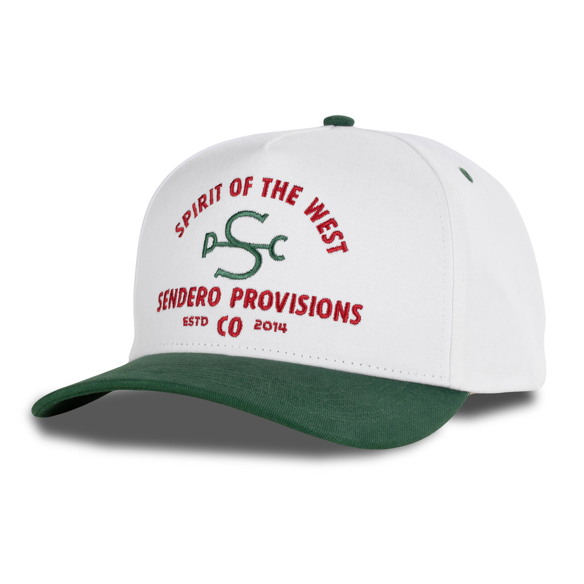 S Bar Pc Hat - Cream/Green