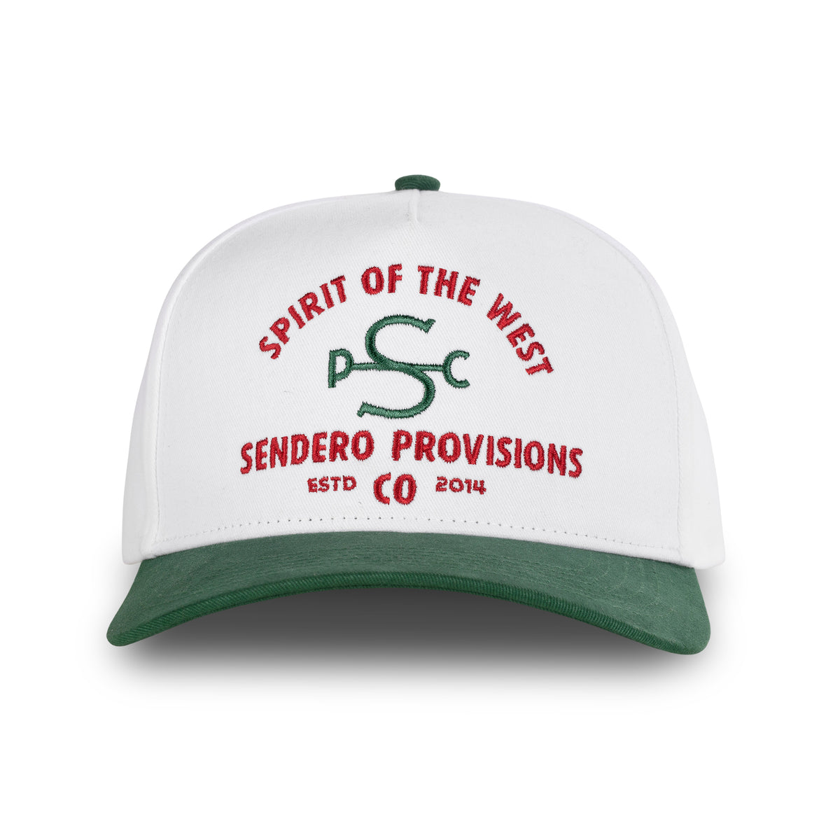 S Bar Pc Hat - Cream/Green