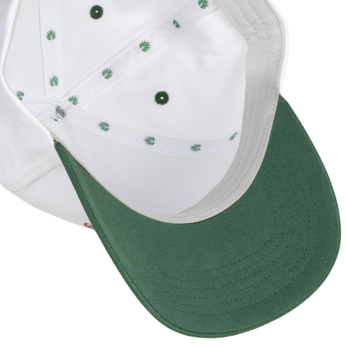 S Bar Pc Hat - Cream/Green
