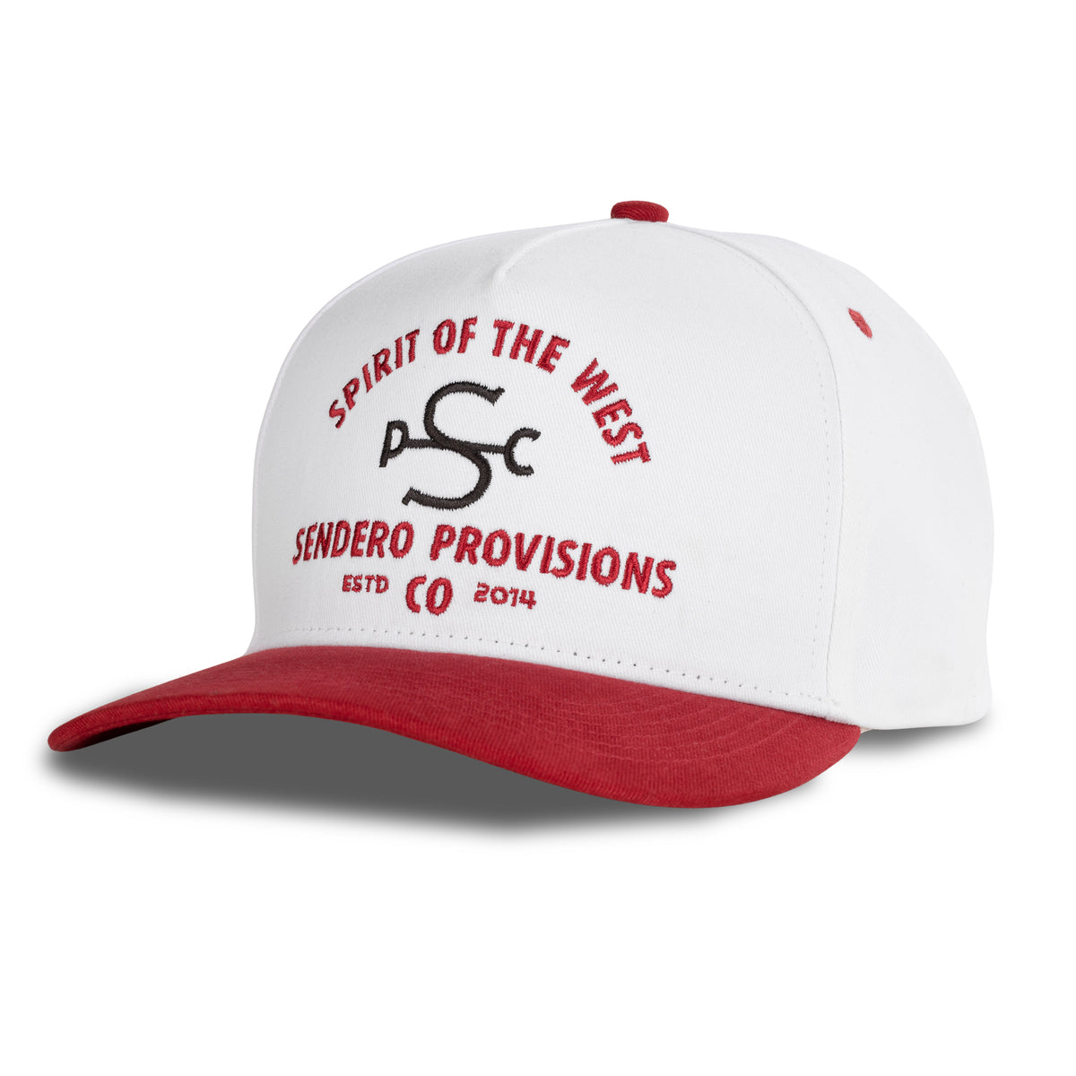 S Bar Pc Hat - Cream/Red
