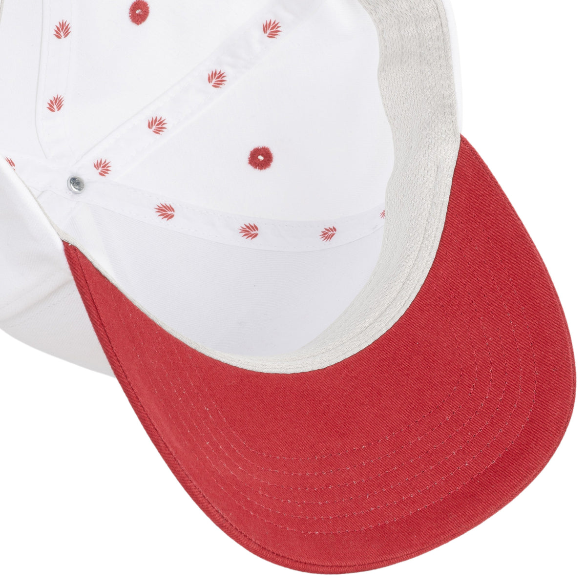 S Bar Pc Hat - Cream/Red