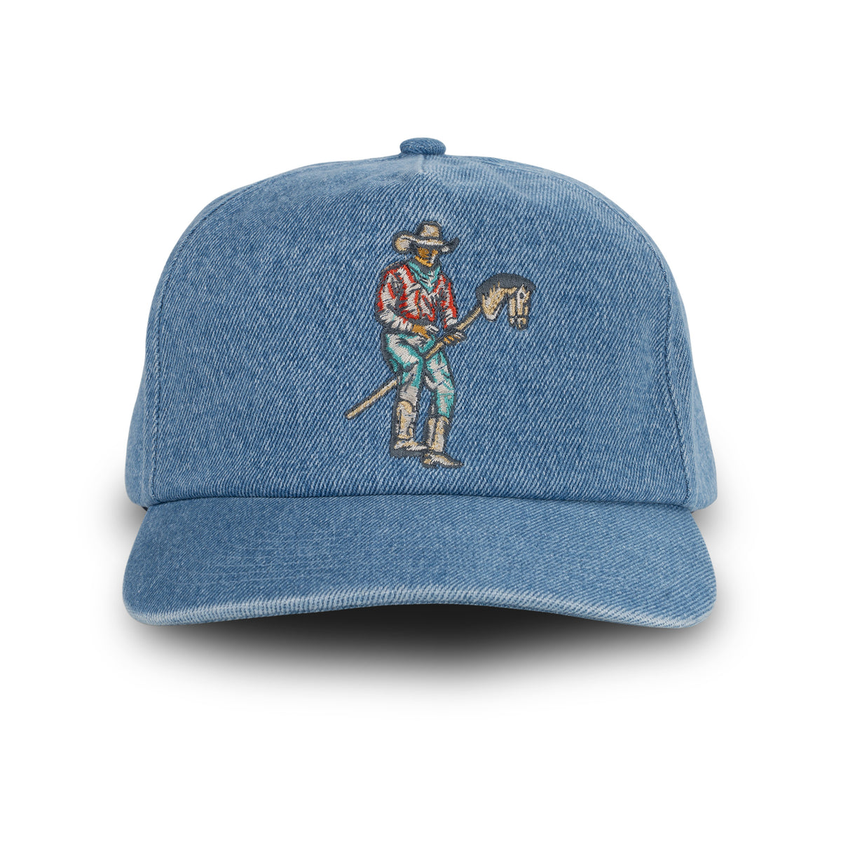 Stick Horse Hat - Washed Denim