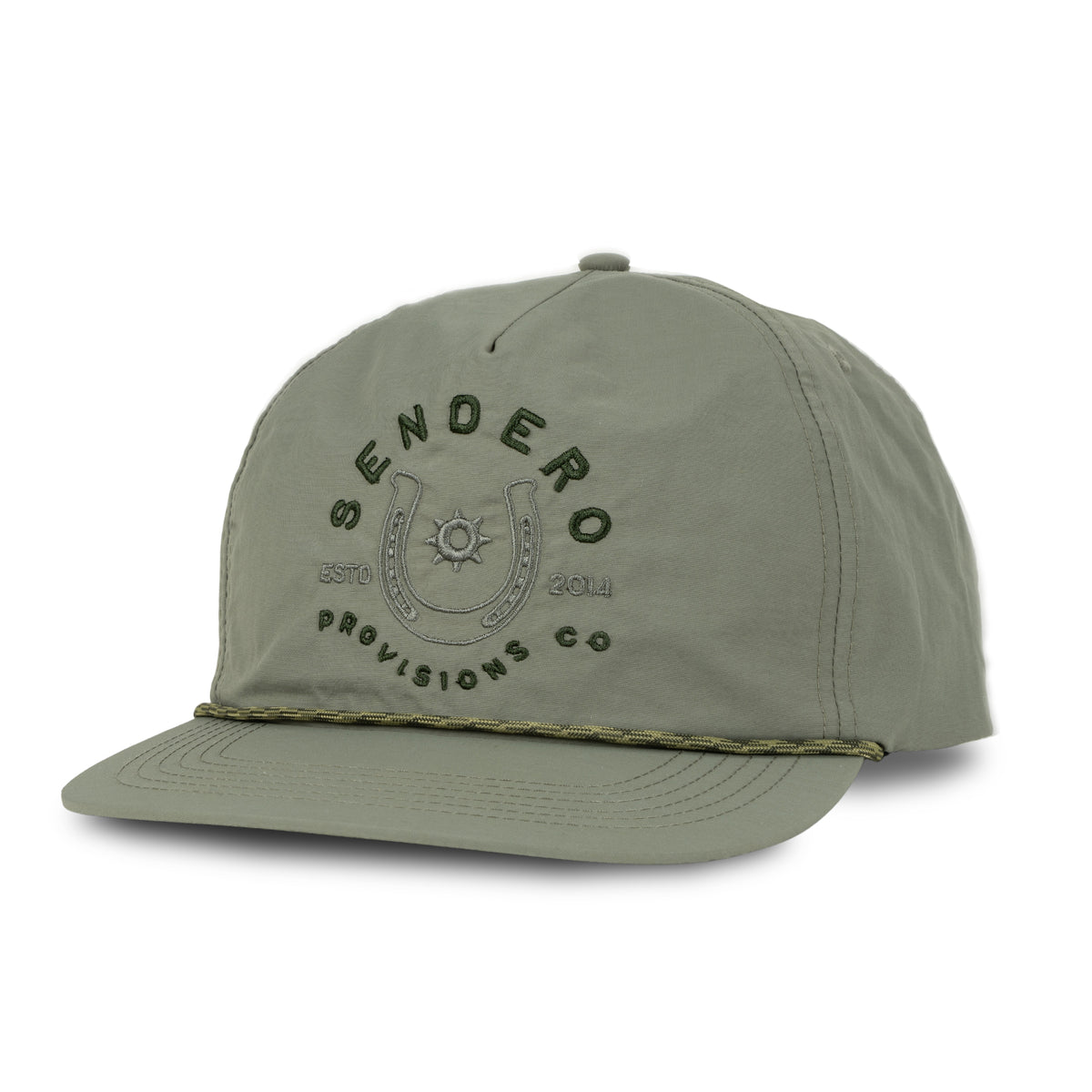 No Luck Hat - Olive
