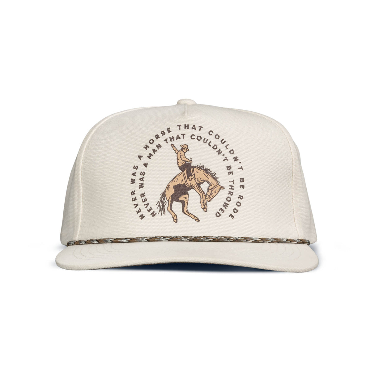 Never Was a Horse Hat - White