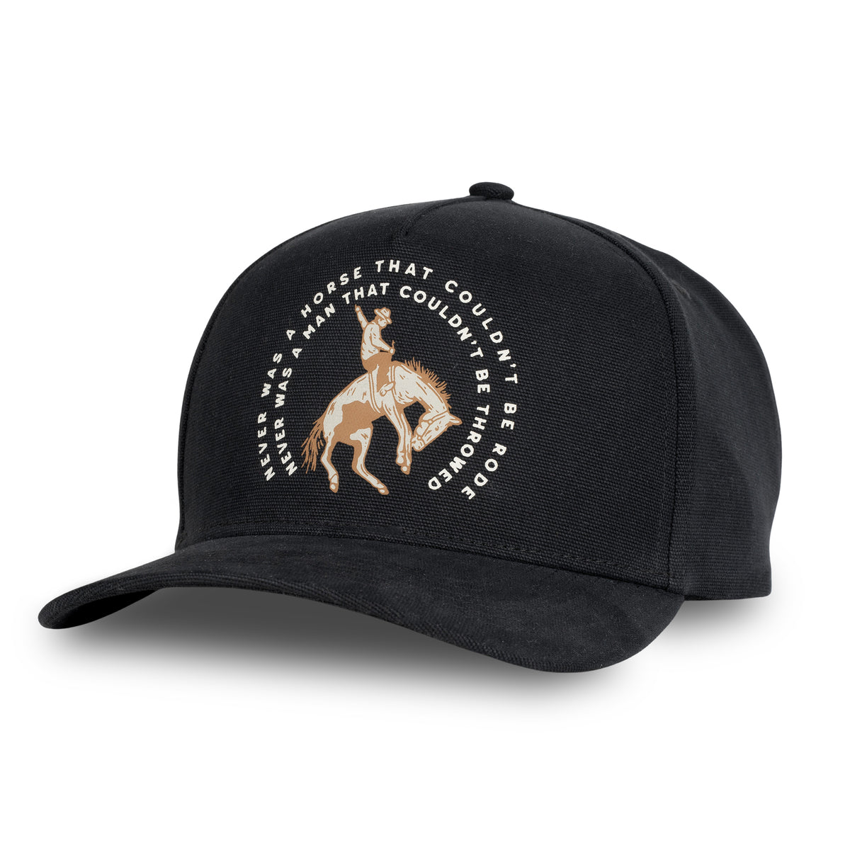 Never Was A Horse Hat - Black