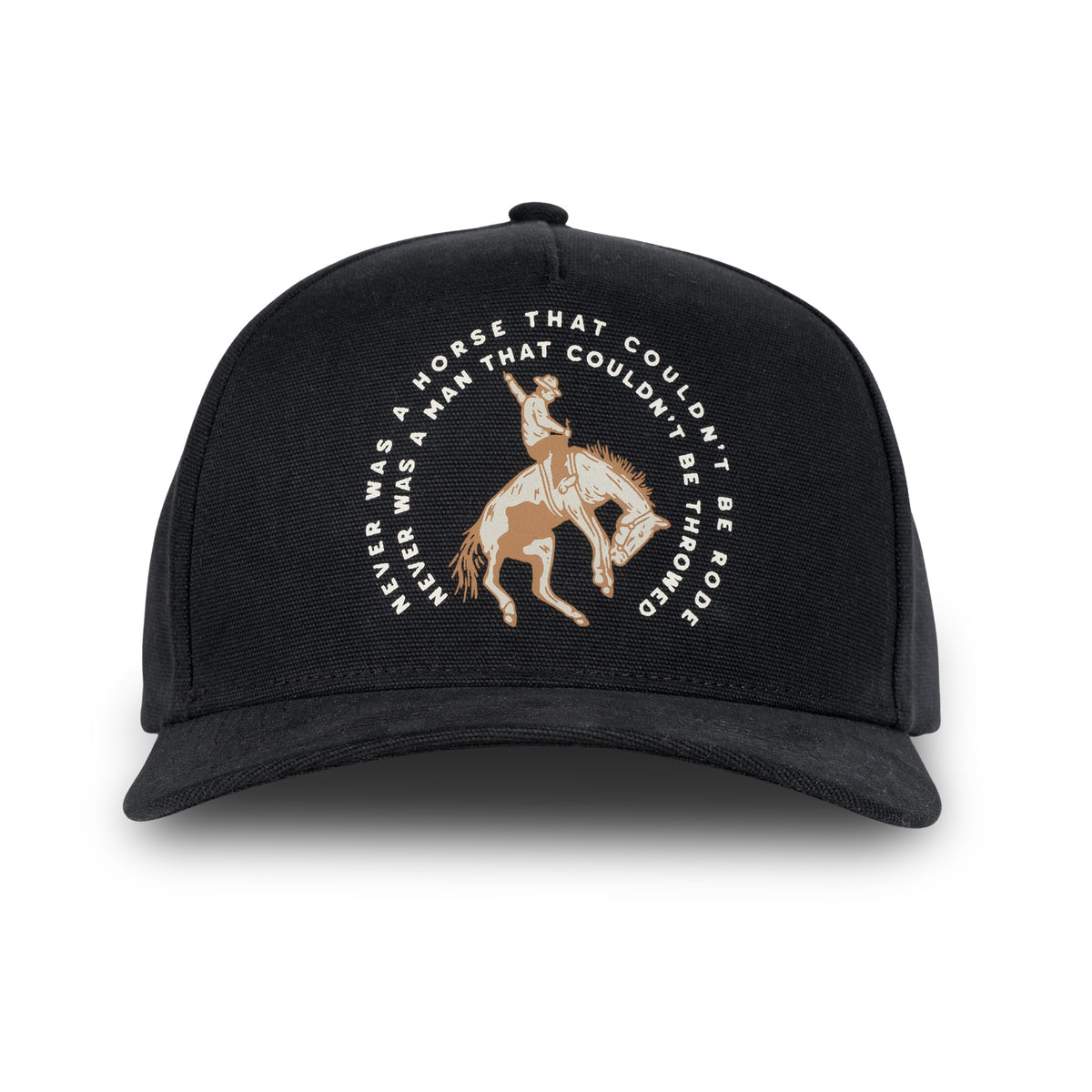 Never Was A Horse Hat - Black