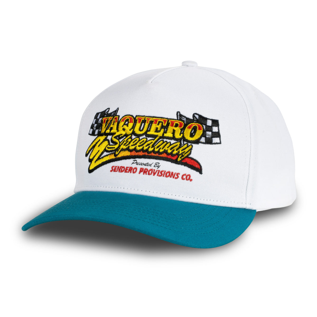 Vaquero Speedway Hat - White
