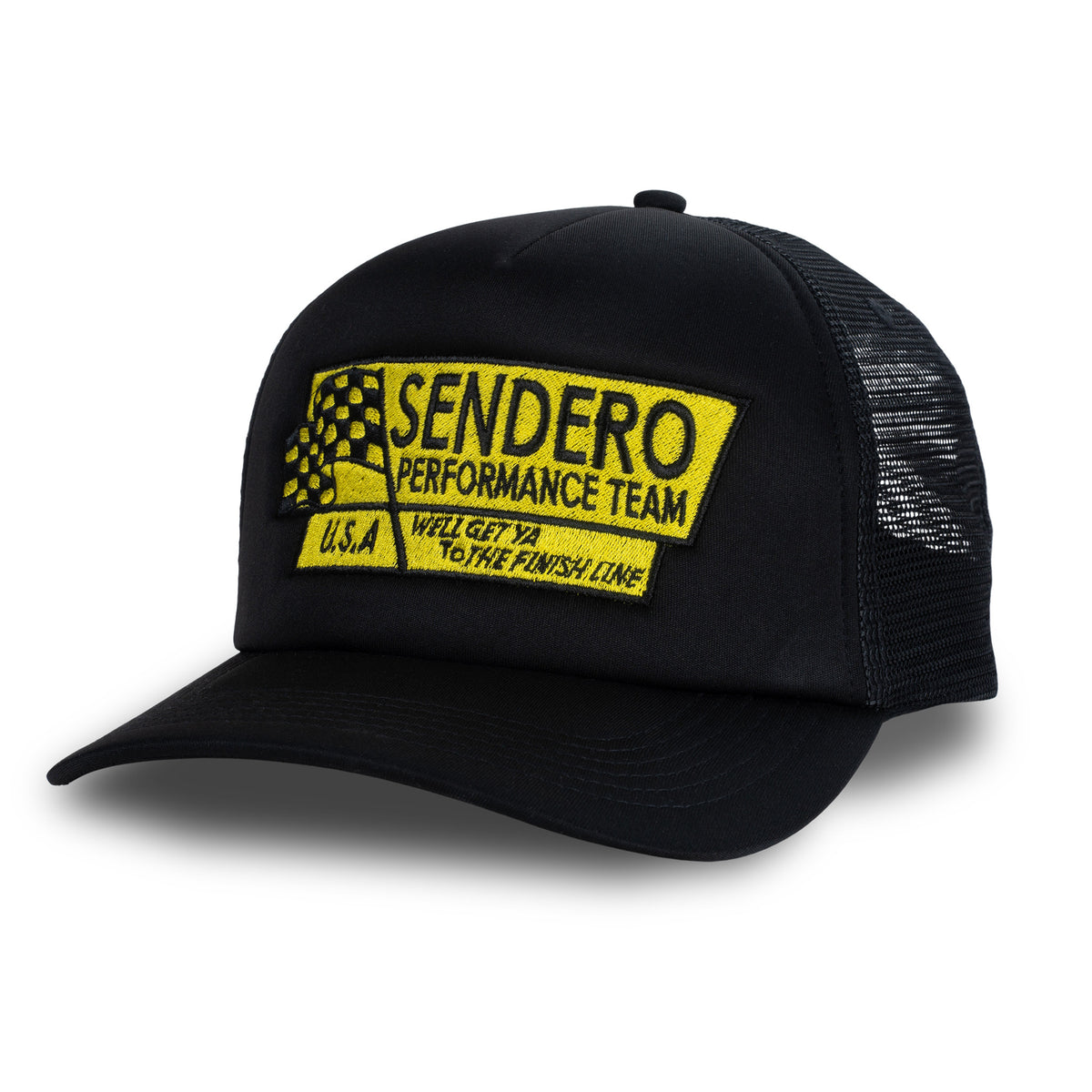 Sendero Performance Team Hat - Black