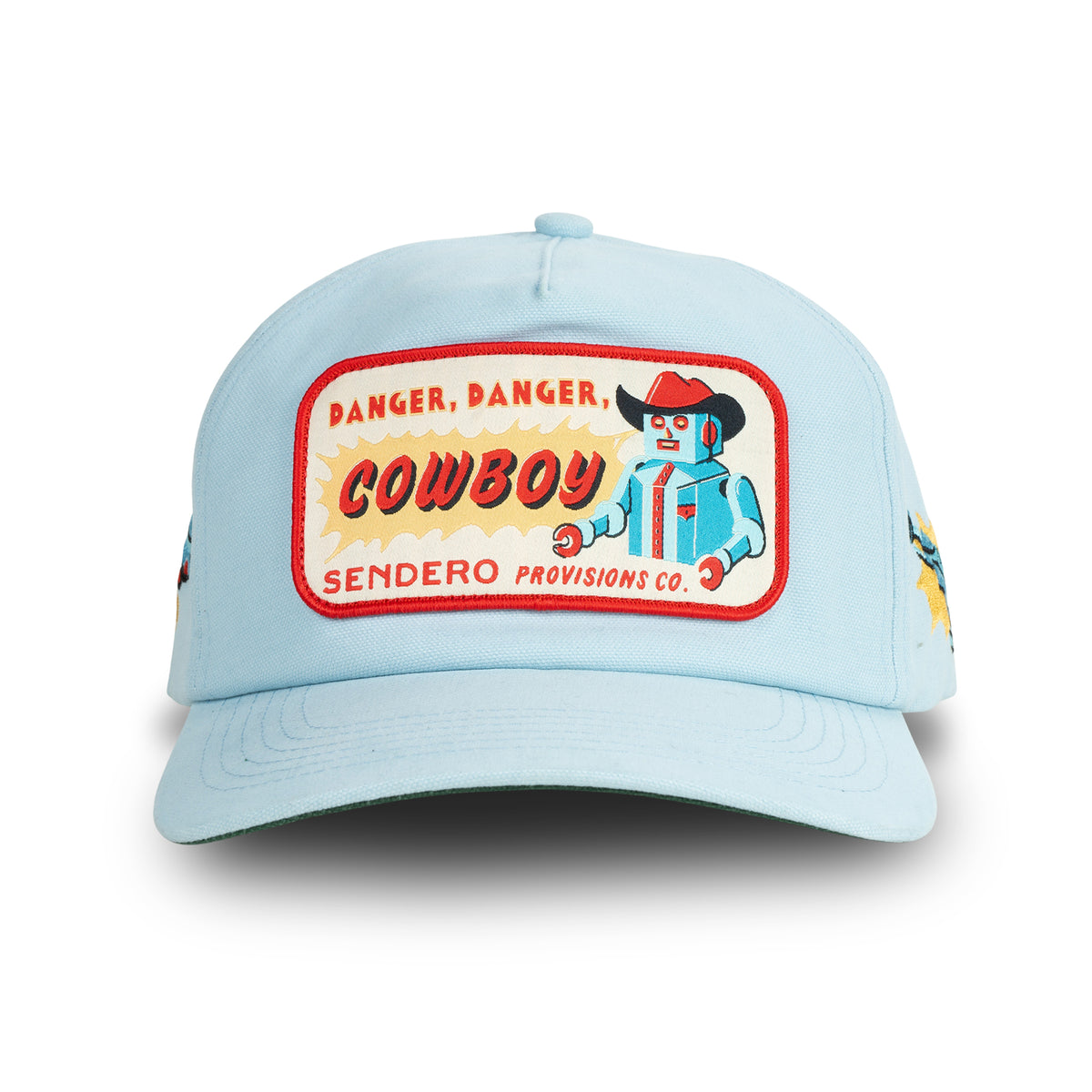 Danger Cowboy Hat - Blue