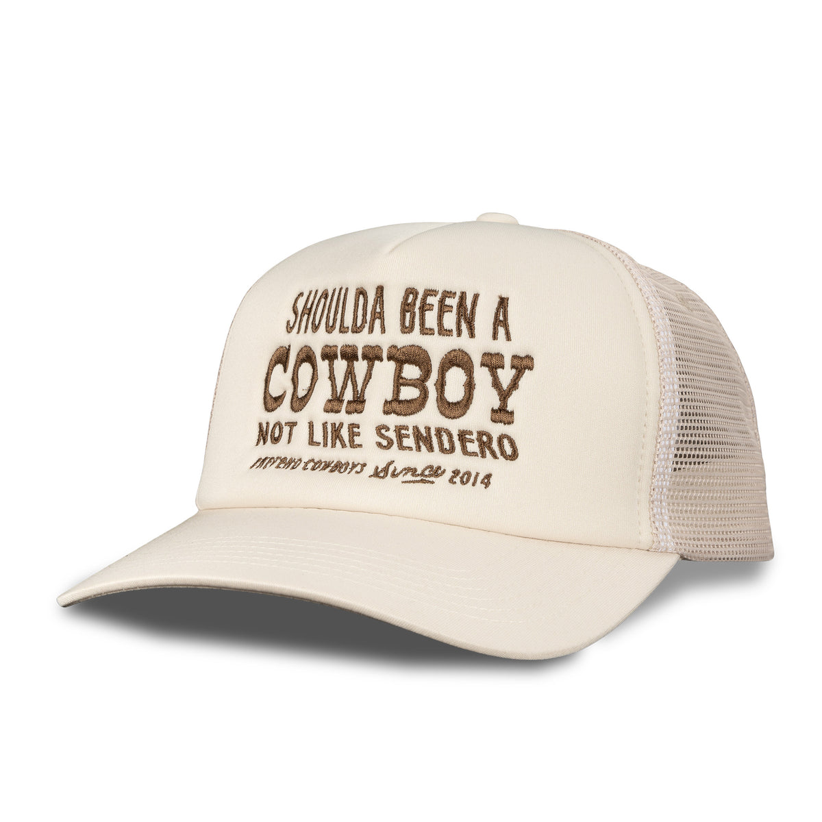 Shoulda Been A Cowboy Hat - Cream