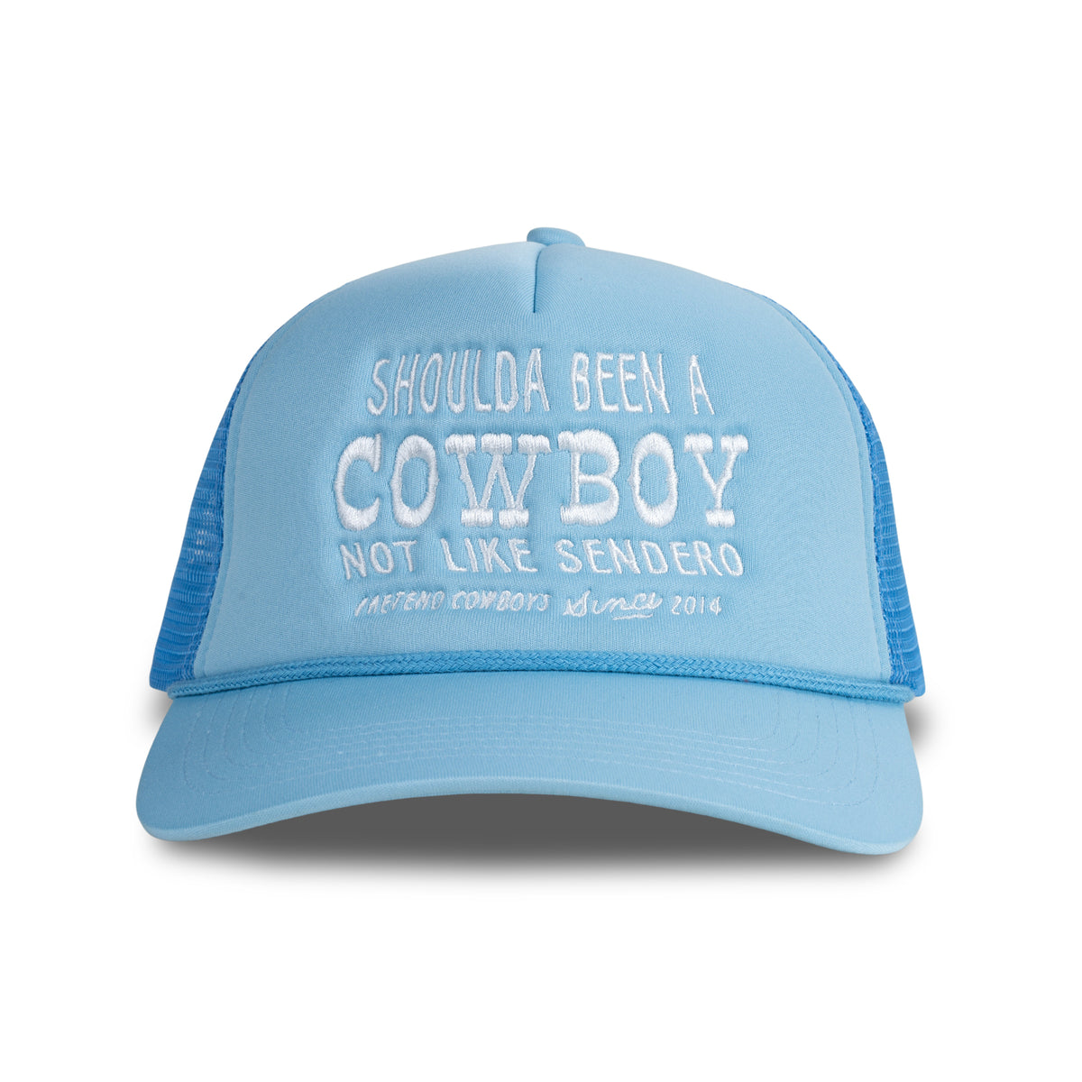 Shoulda Been A Cowboy Hat - Blue