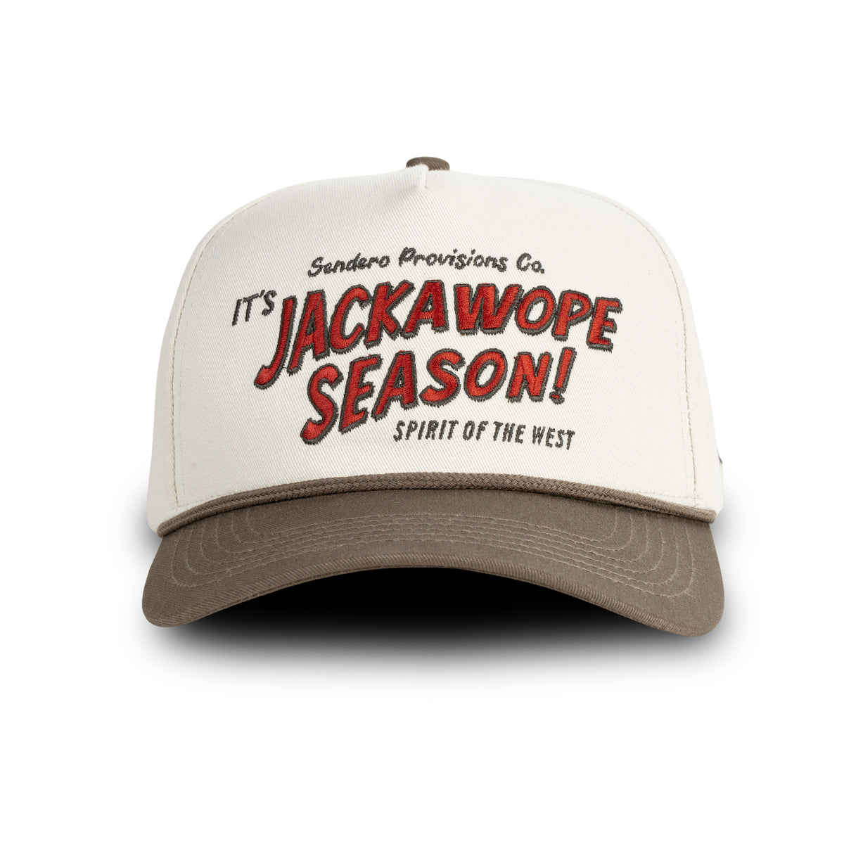Jackawope Hat - Cream/Brown