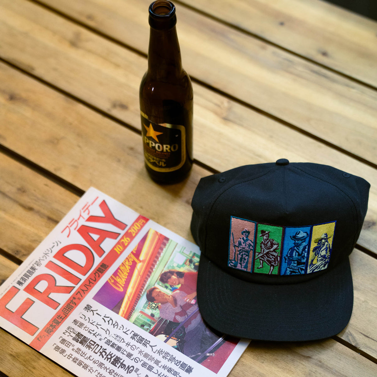 Pop Art Hat - Black