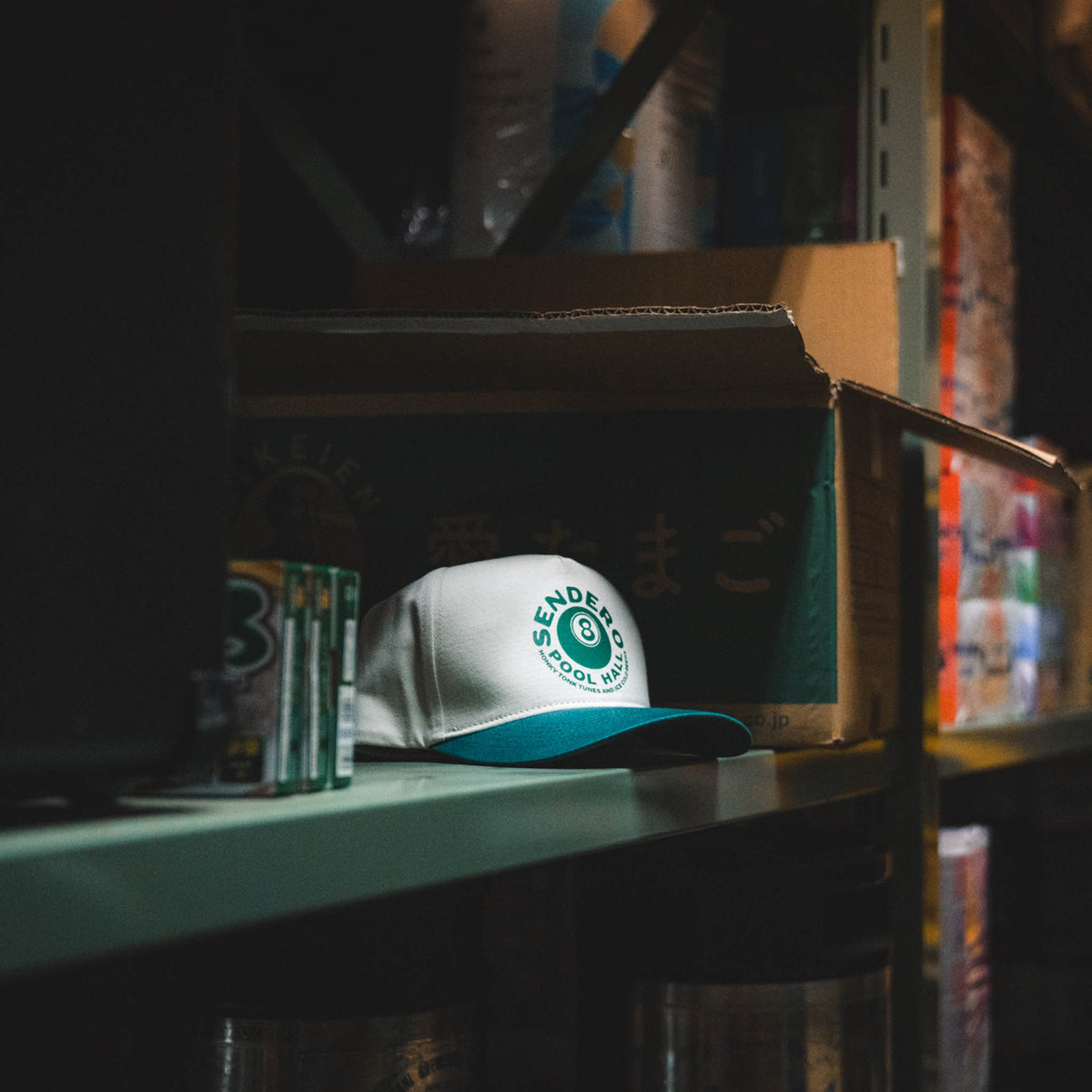 Eightball Hat - White