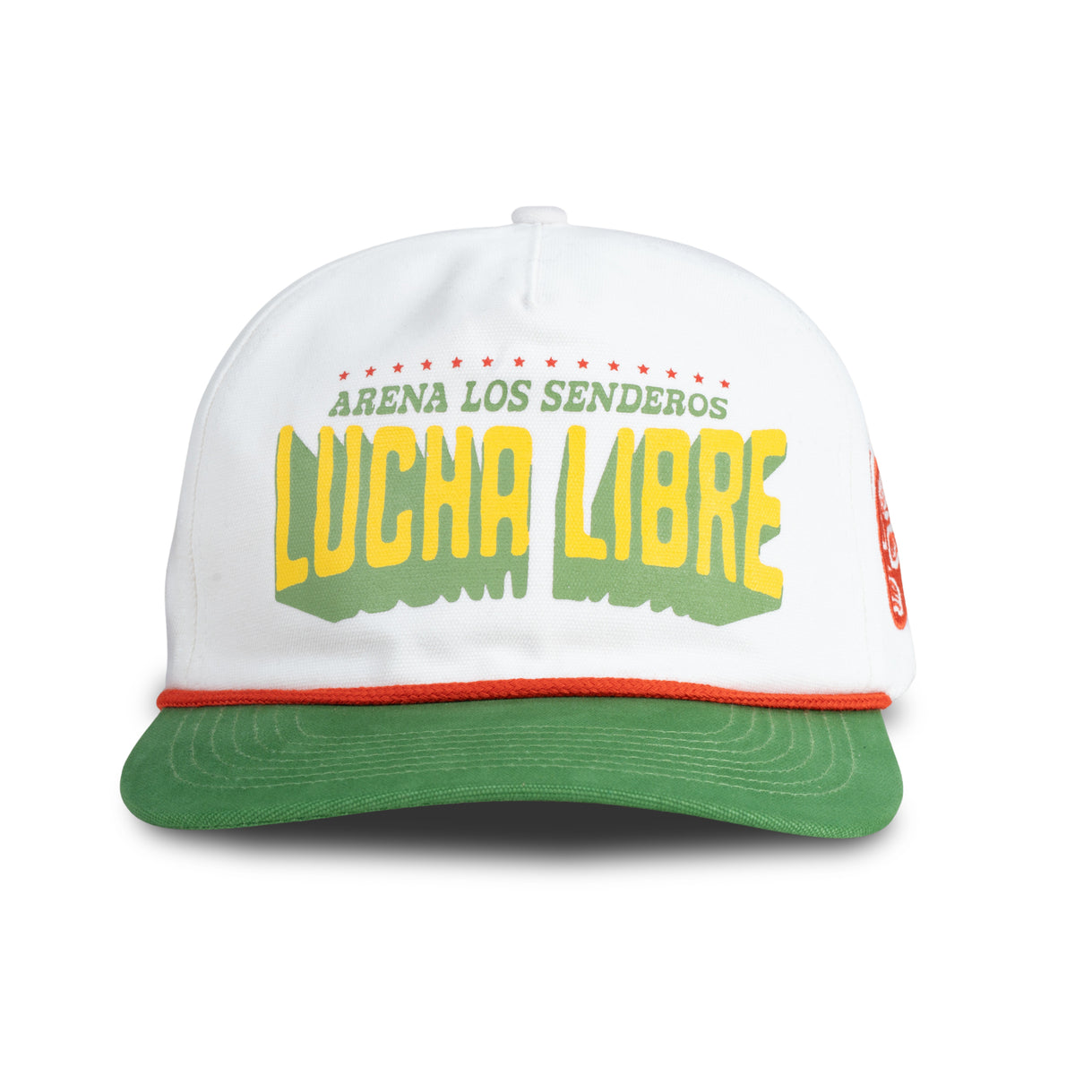 Lucha Libre Hat - White