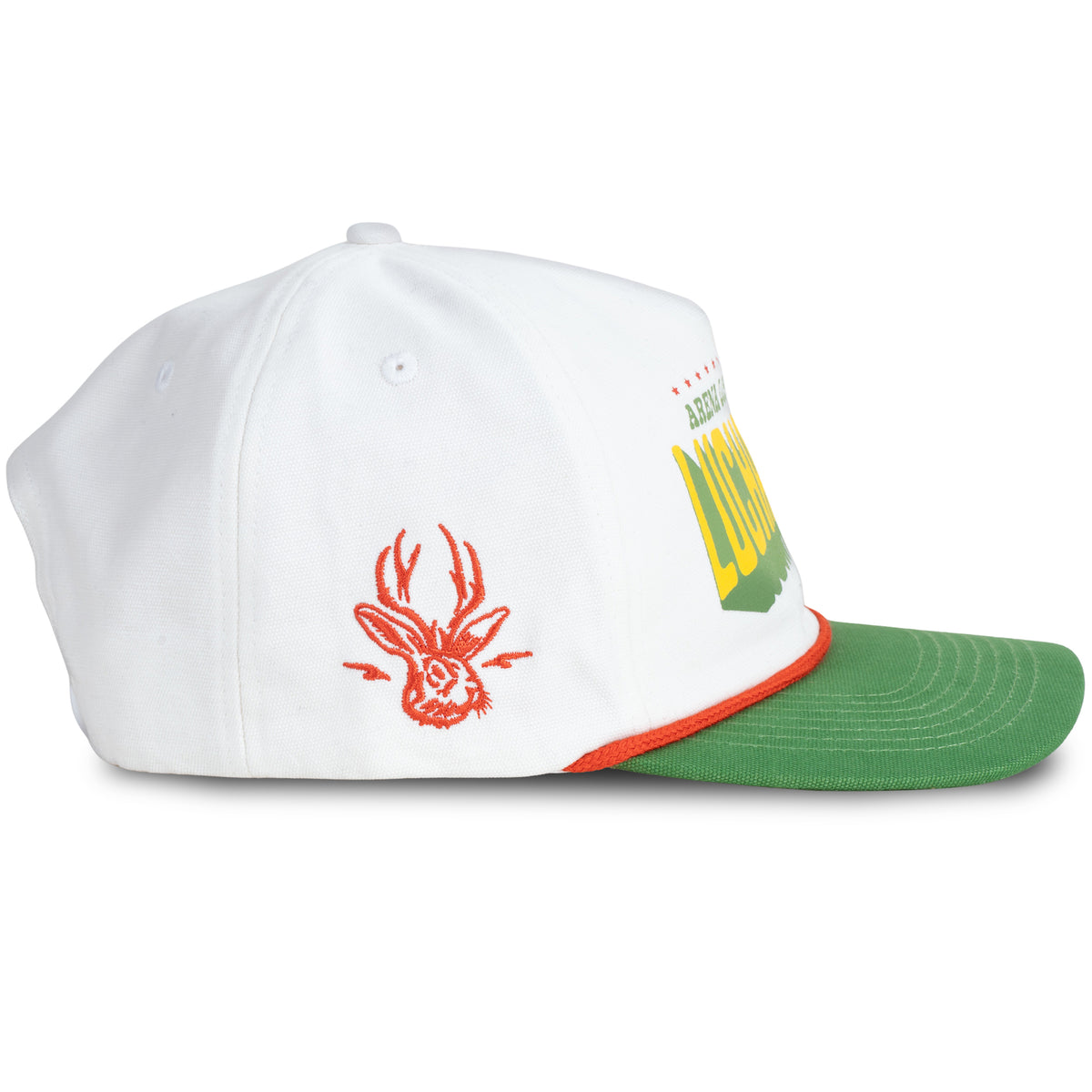 Lucha Libre Hat - White