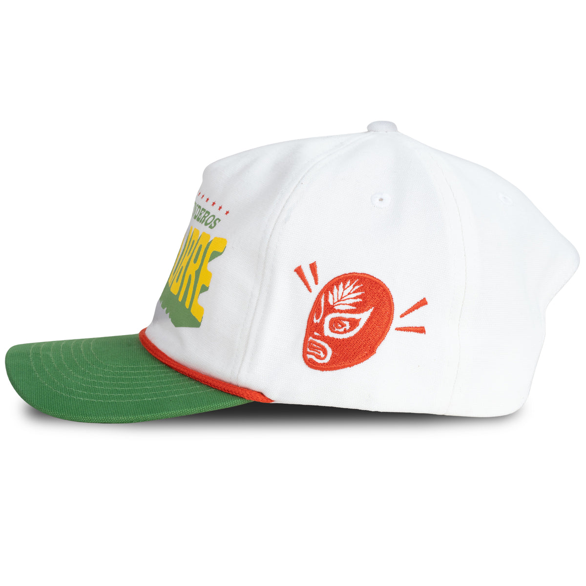Lucha Libre Hat - White