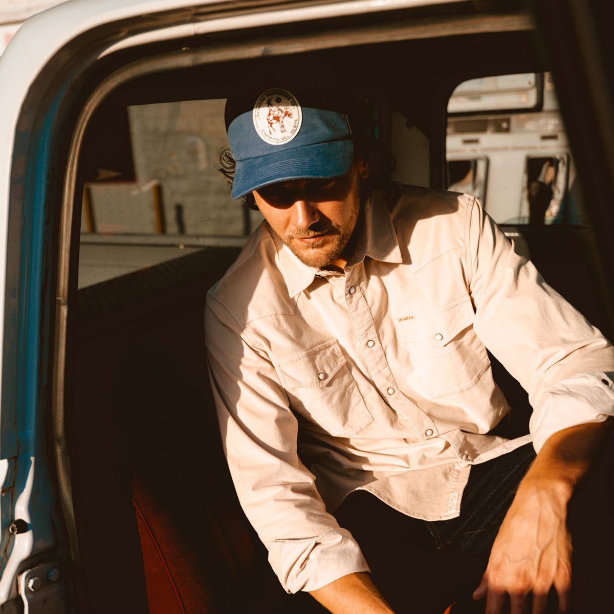 Burro Lady Hat - Blue