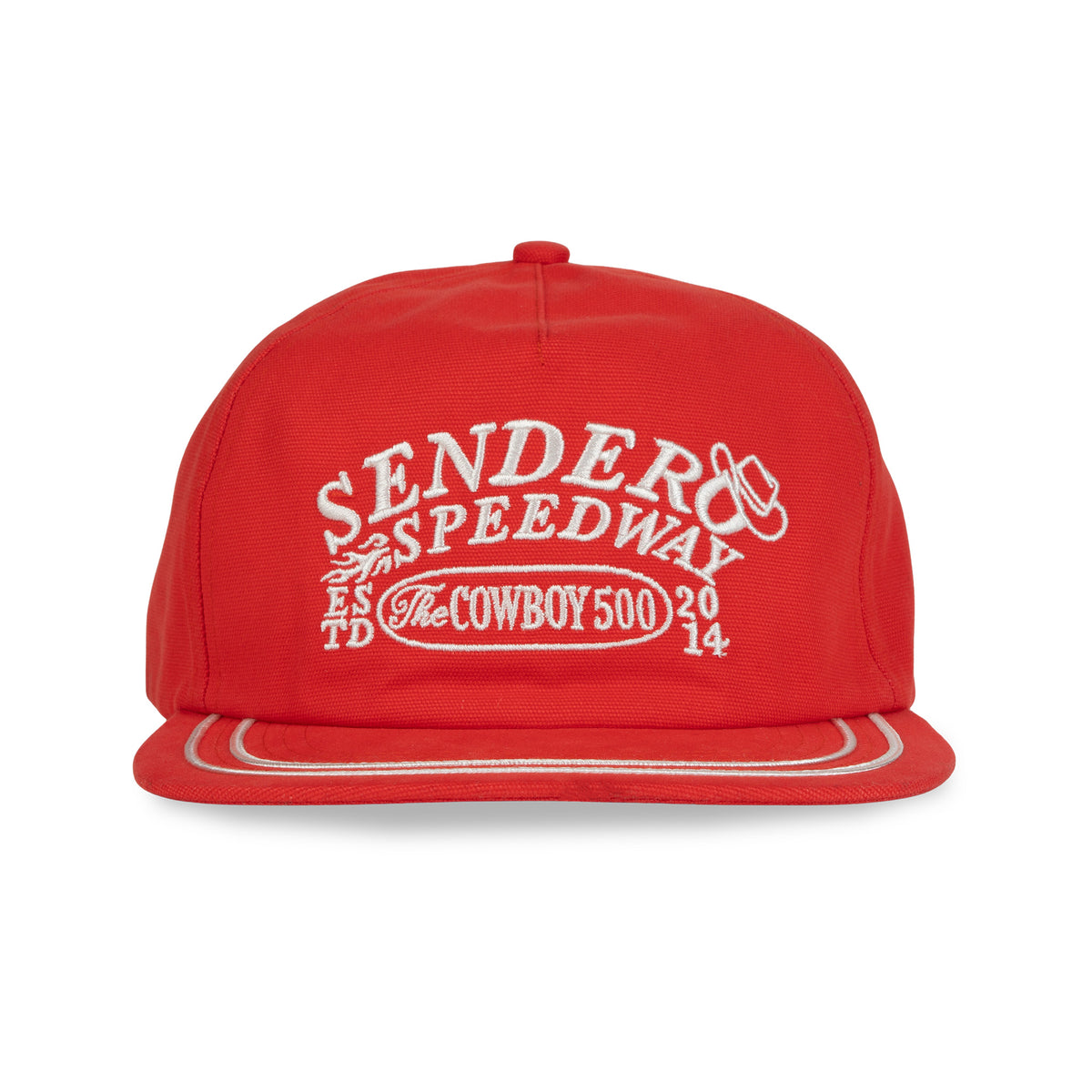 Sendero Speedway Hat - Red