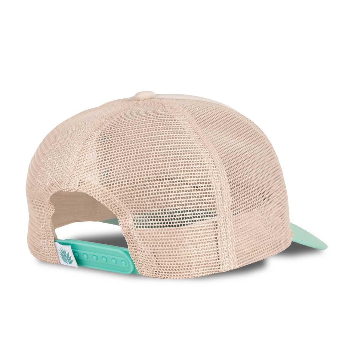 Coastal Cowgirl Hat - Cream/Teal