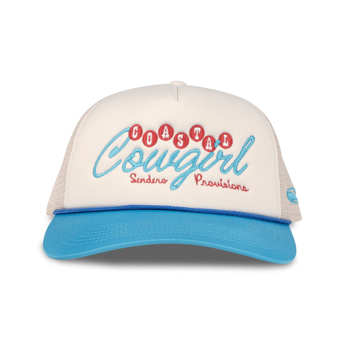 Coastal Cowgirl Hat - White/Blue