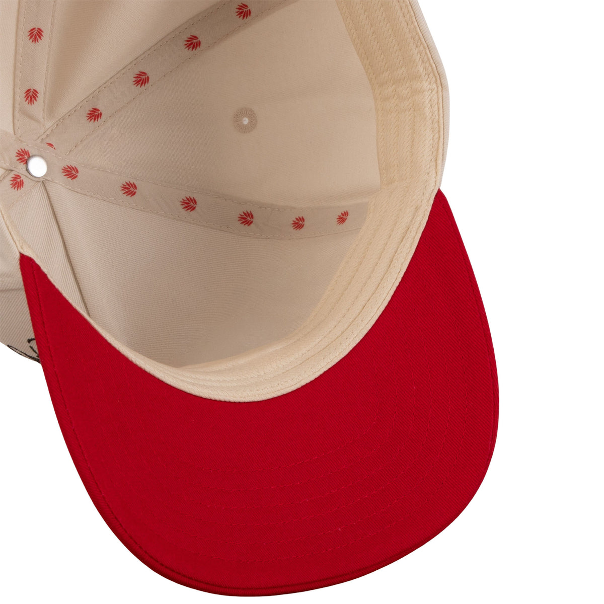 Hat Inventor Hat - Cream/Red