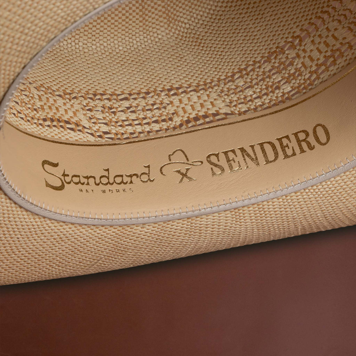 Sendero x Standard Hat Works Minnick Straw Hat - Toast