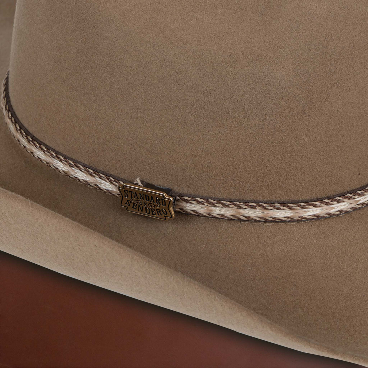 Sendero x Standard Hat Works Minnick Felt Hat - Tan