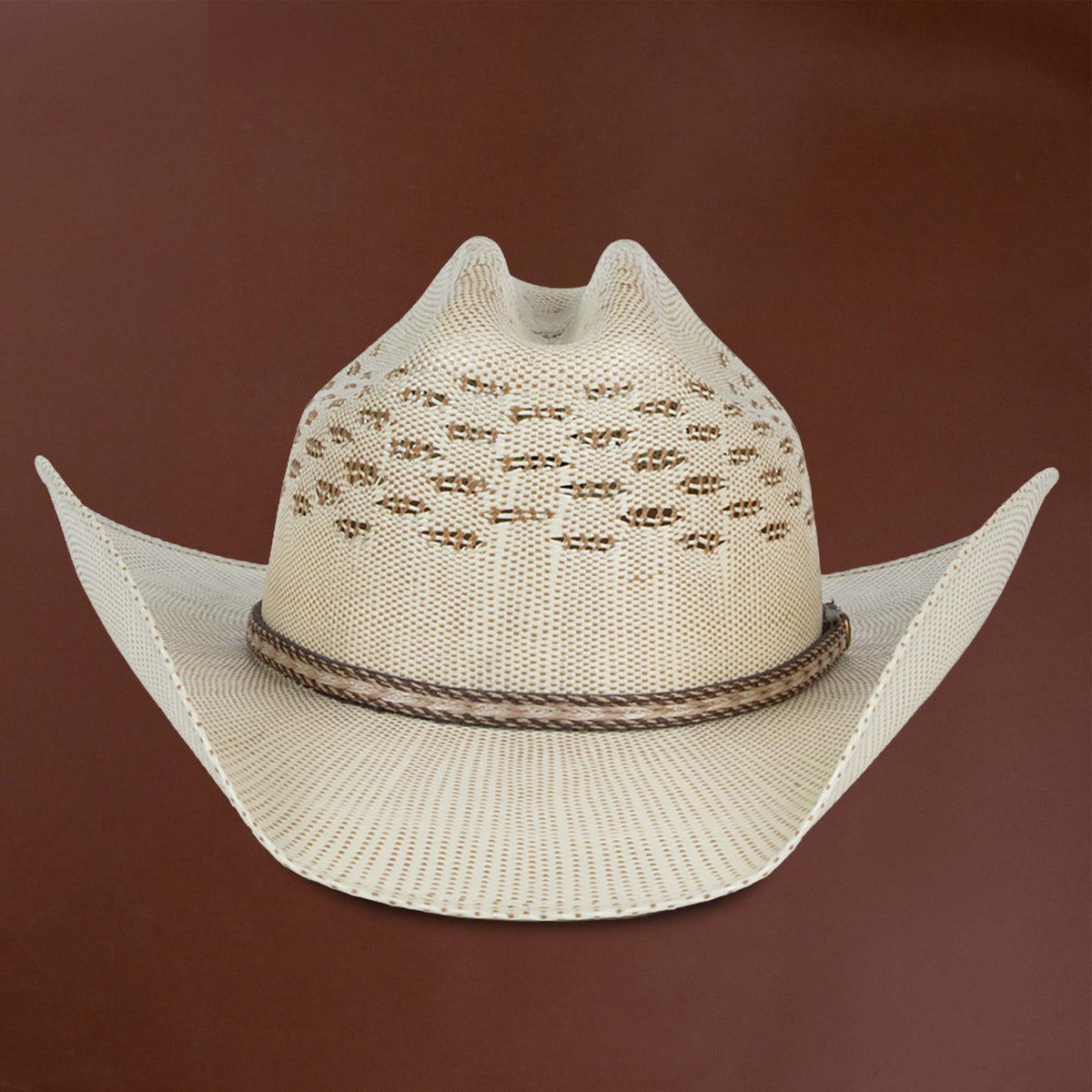 Sendero x Standard Hat Works Roper Straw Hat - Cream