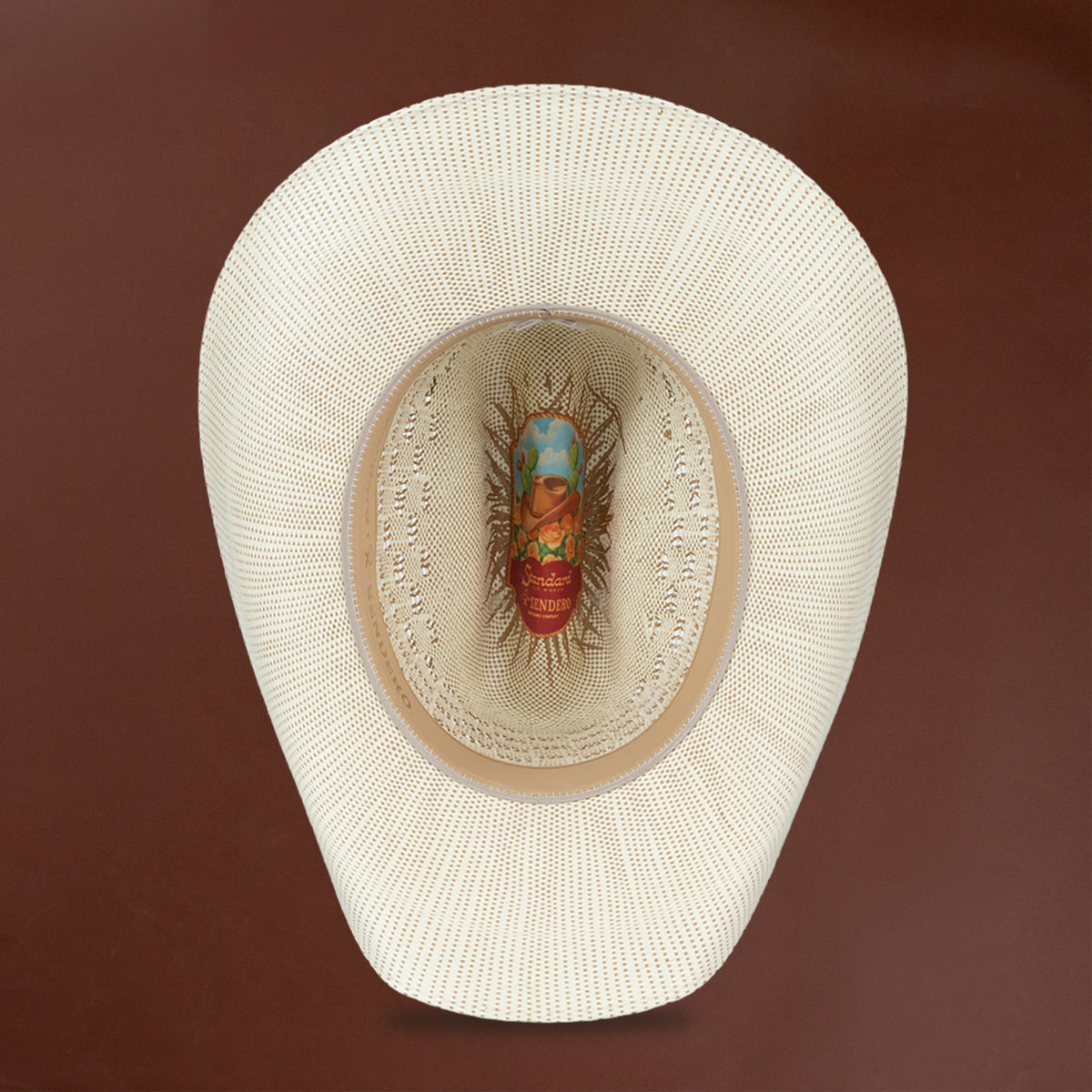 Sendero x Standard Hat Works Roper Straw Hat - Cream