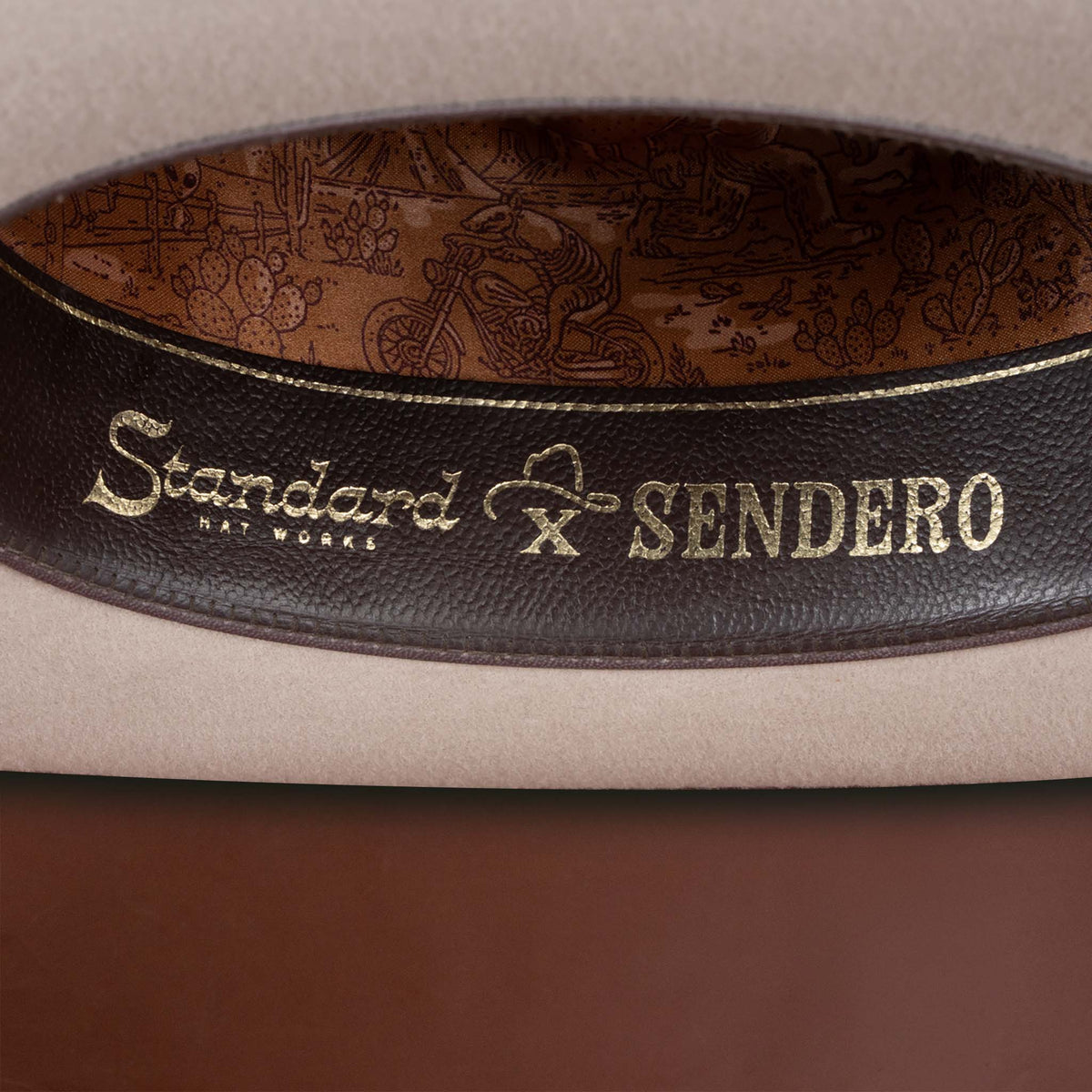 Sendero x Standard Hat Works Roper Felt Hat - Silverbelly
