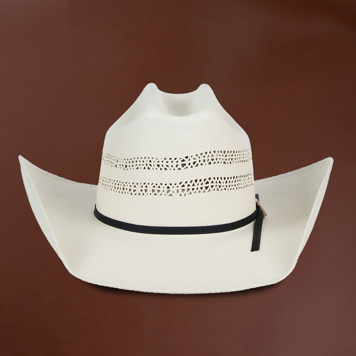 Sendero x Standard Hat Works Cattleman Straw Hat - White