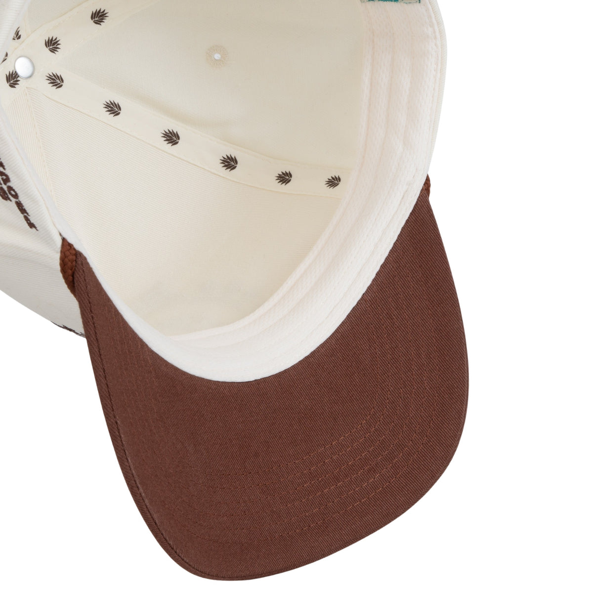 Built Different Hat - Cream/Brown