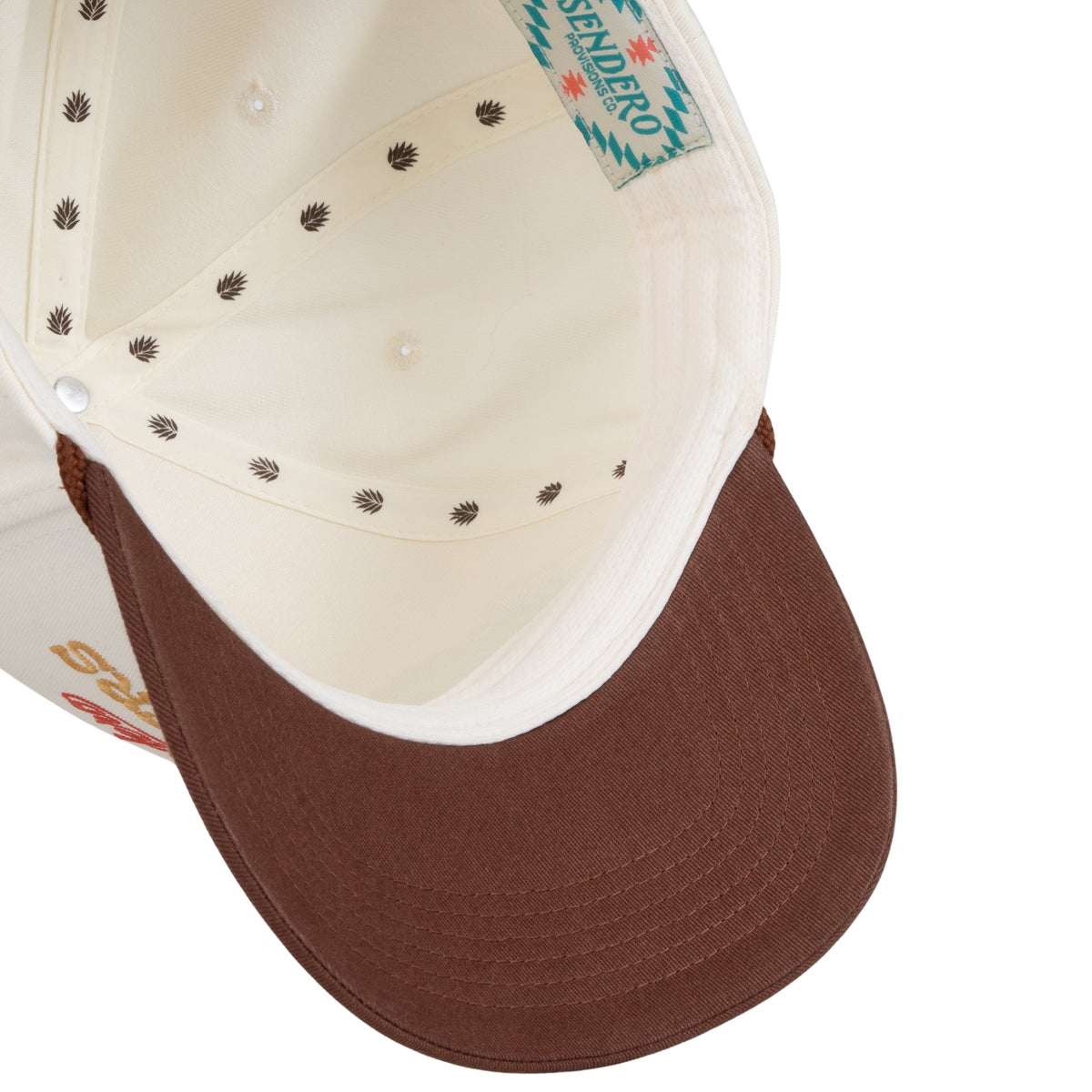 Lunkers Only Hat - Cream/Brown