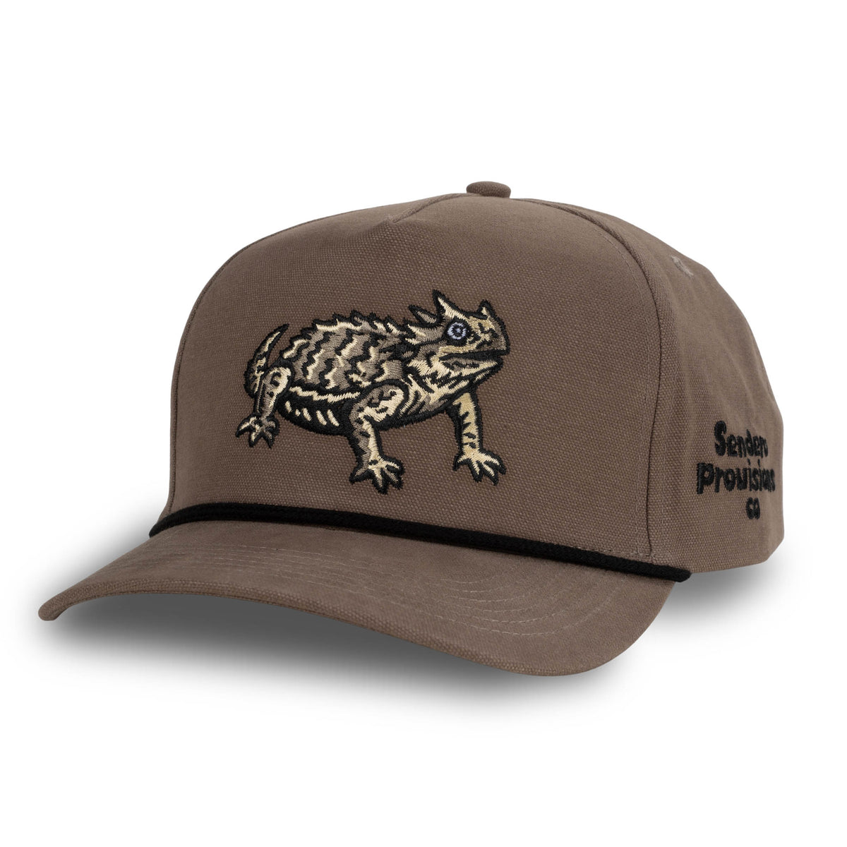Horny Toad Hat - Brown