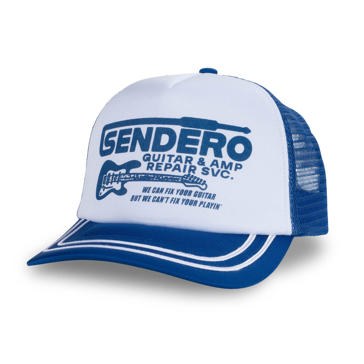 Guitar Repair Hat - Blue