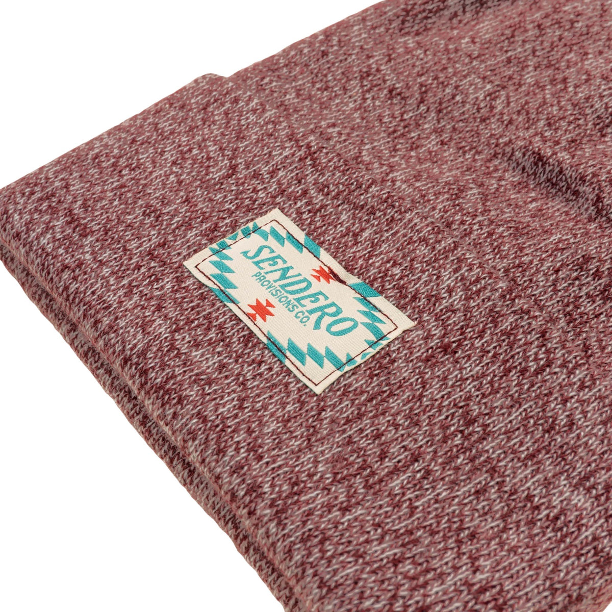 Santa Fe Beanie - Marl Burgundy